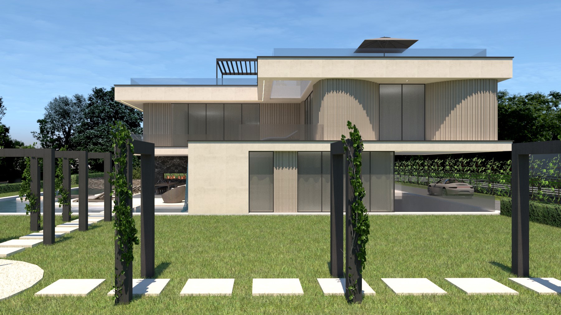 Contemporary home design by Dutch architect Maxim Winkelaar
