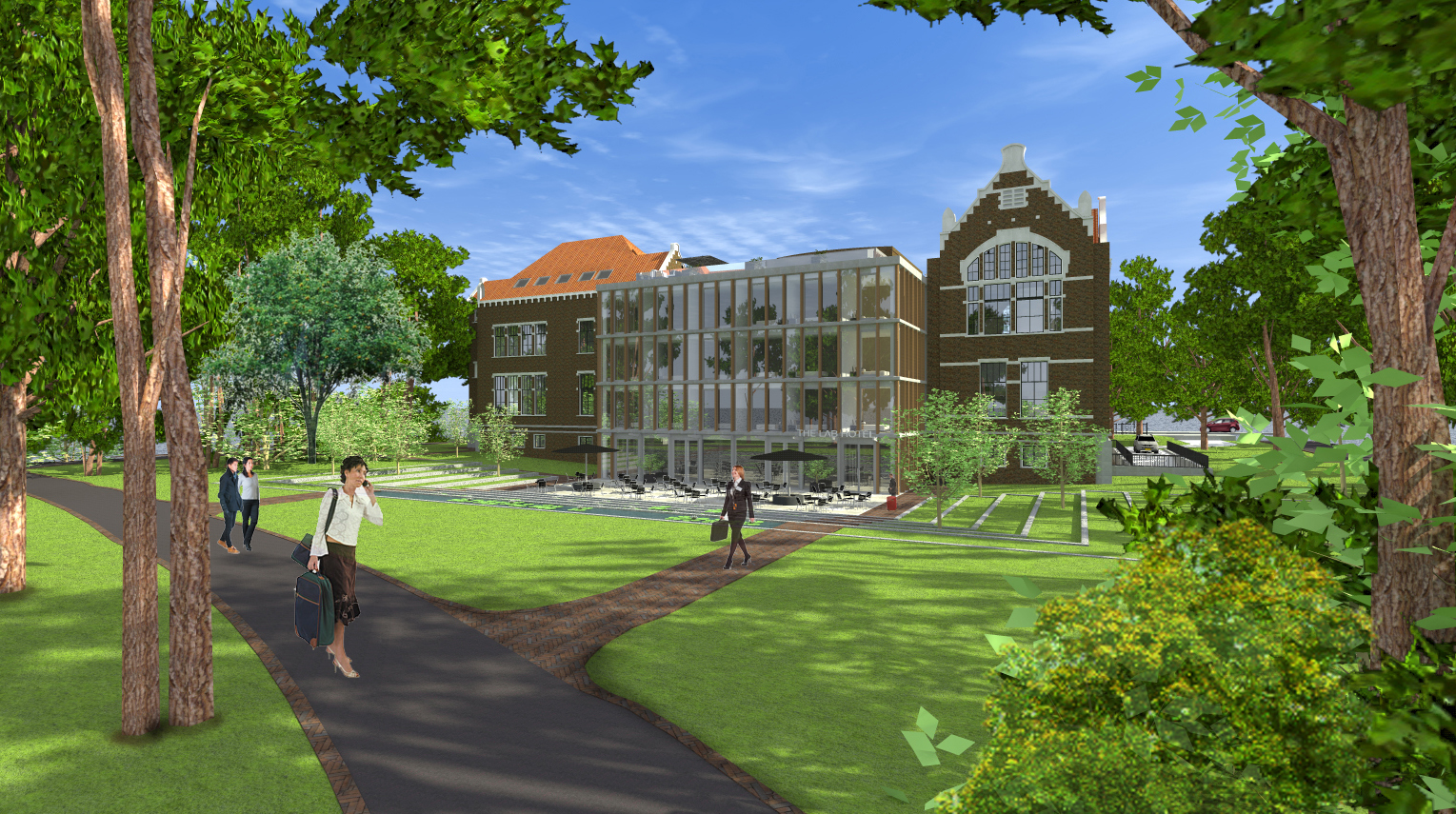Hotel-Mauritskade-Amsterdam Architerctenbureau Amsterdam Maxim Winkelaar maakt ontwerp voor 5 sterren hotel gelegen aan Mauritskade te Amsterdam.