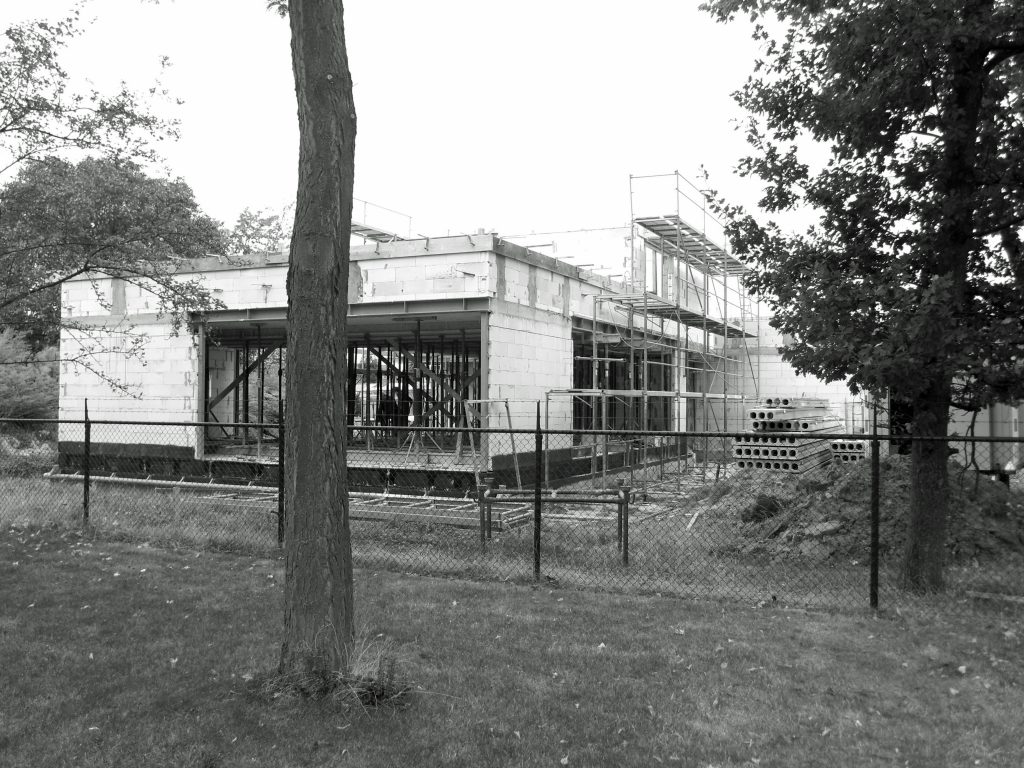 Bouwfoto-nieuwbouw-villa-Bemmel Nieuwbouw villa Bemmel ontwerp door architect Maxim Winkelaar uit Amsterdam