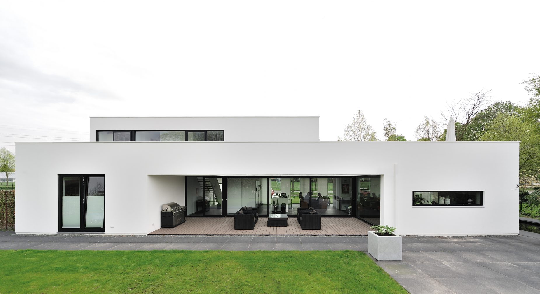 Nieuwbouw villa Bemmel 02 Nieuwbouw villa Bemmel ontwerp door architect Maxim Winkelaar uit Amsterdam