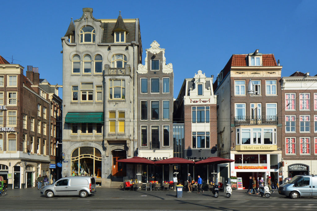 Architect Boutique hotel Damrak in centrum van Amsterdam.