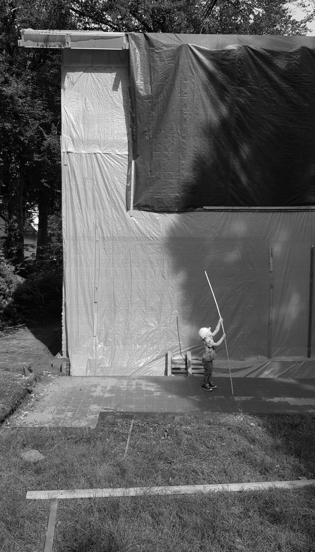 Verbouwfoto villa Hilversum