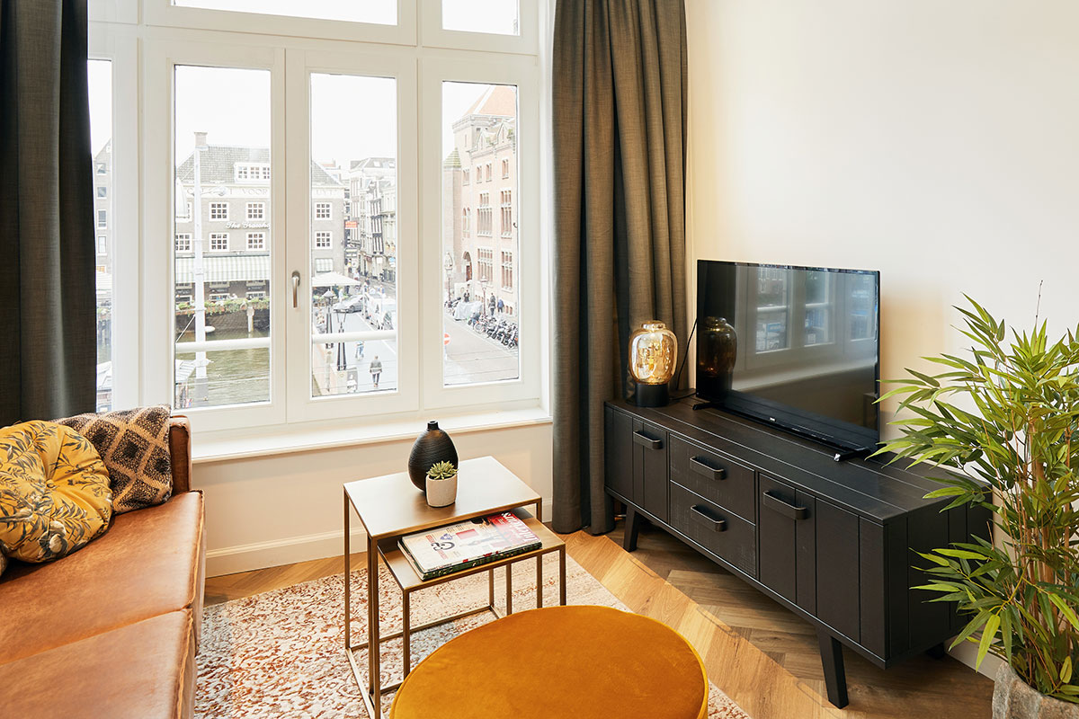 Architect Boutique hotel Damrak in centrum van Amsterdam.