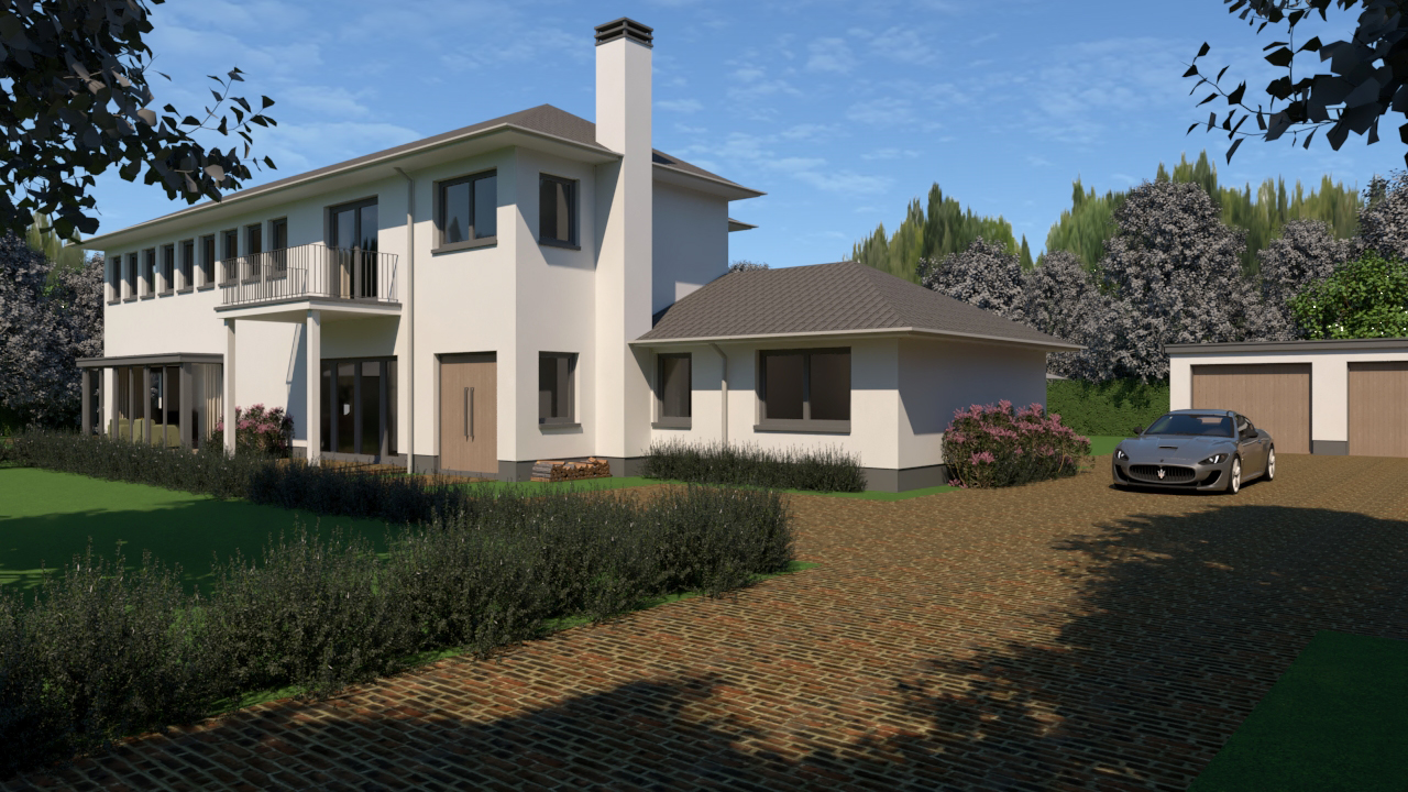 Renovatie Villa Trompenberg Renovatie van villa in Trompenberg Hilversum door architectenbureau Maxim Winkelaar.