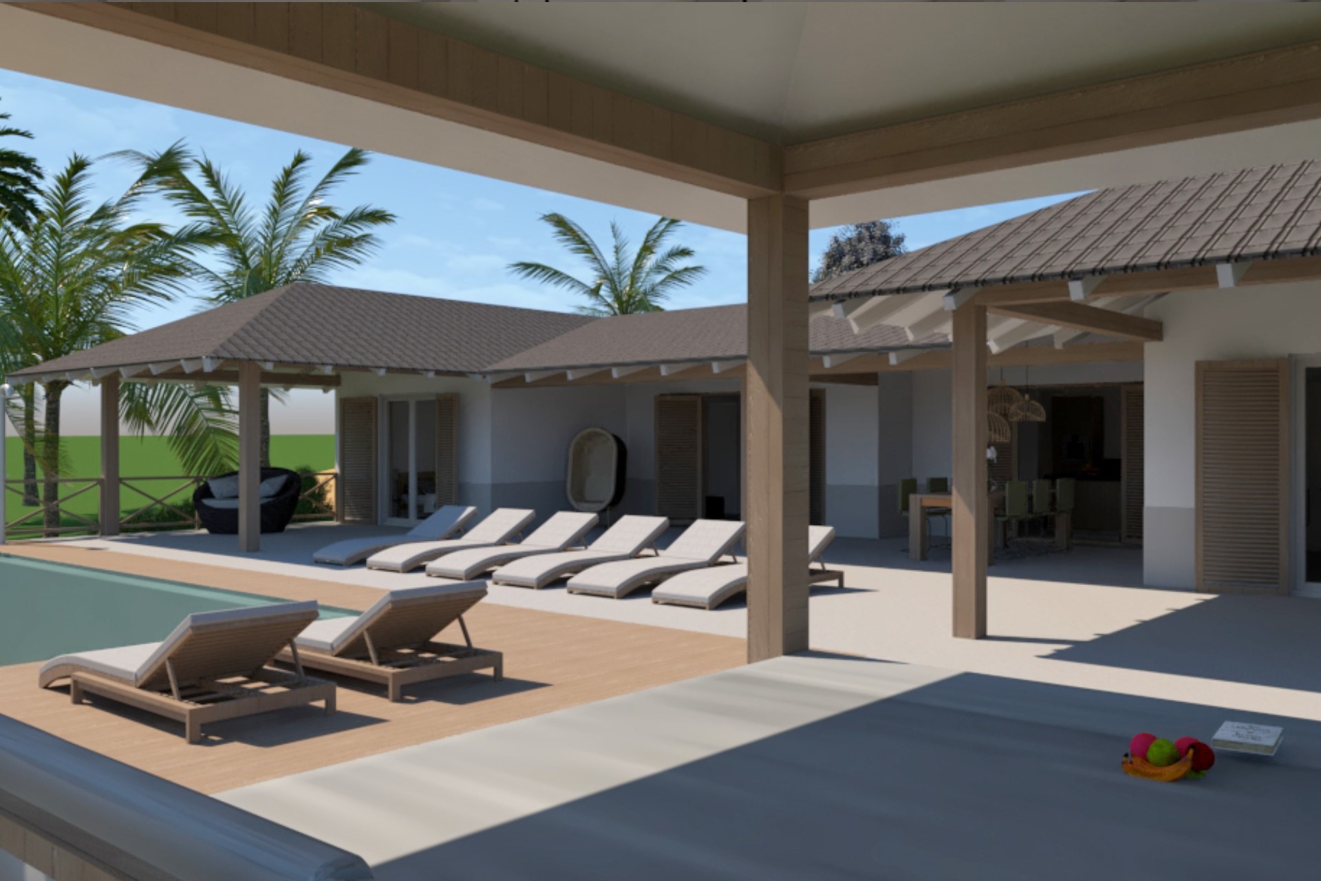Maxim Winkelaar ontwerpt nieuwbouw woning op curacao.